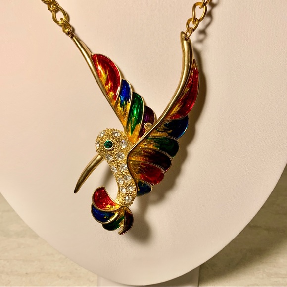 Vintage Bird Necklace - Picture 3 of 3